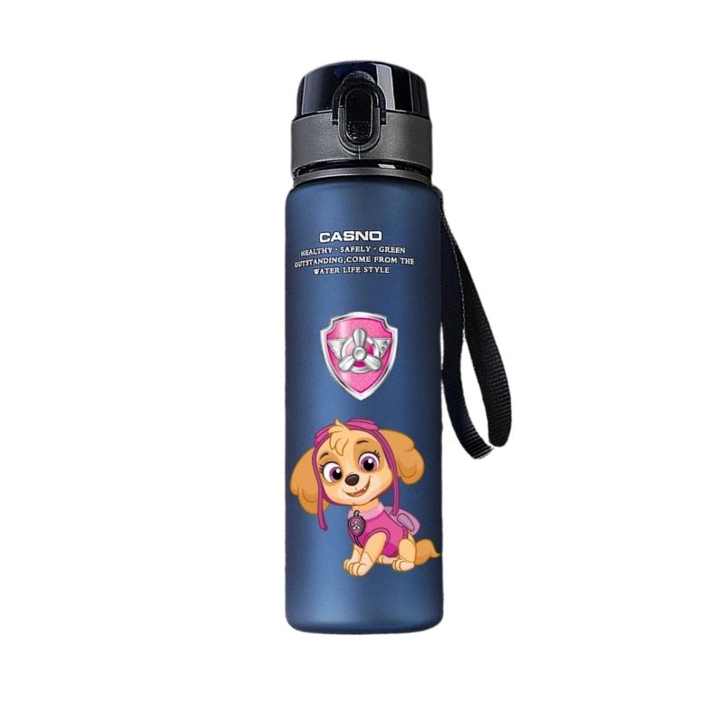 Garrafinha Patrulha Canina Livre de BPA Garrafa Patrulha Canina Loja do Bambino Azul Modelo 05