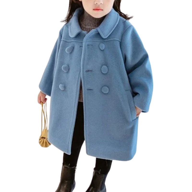 Jaqueta Infantil Transpassada com Botões Jaqueta Infantil Transpassada com Botões Loja do Bambino