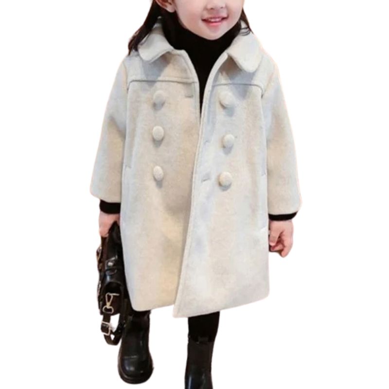 Jaqueta Infantil Transpassada com Botões Jaqueta Infantil Transpassada com Botões Loja do Bambino