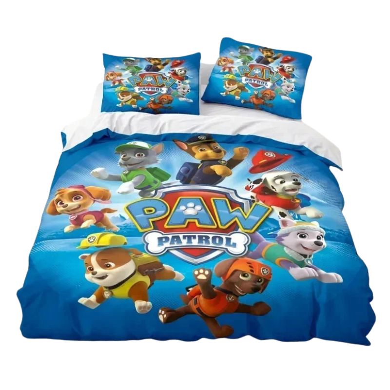 Jogo de Cama da Patrulha Canina Bambino Jogo de Cama da Patrulha Canina Bambino Loja do Bambino Modelo 04 135x200cm