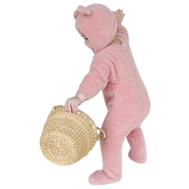 Macacão Infantil com Touca de Ursinho Macacão Infantil com Touca de Ursinho Loja do Bambino