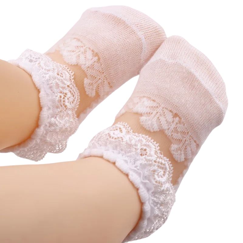 Meia em Renda Recém Nascido Bambino Meia em Renda Recém Nascido Bambino Loja do Bambino