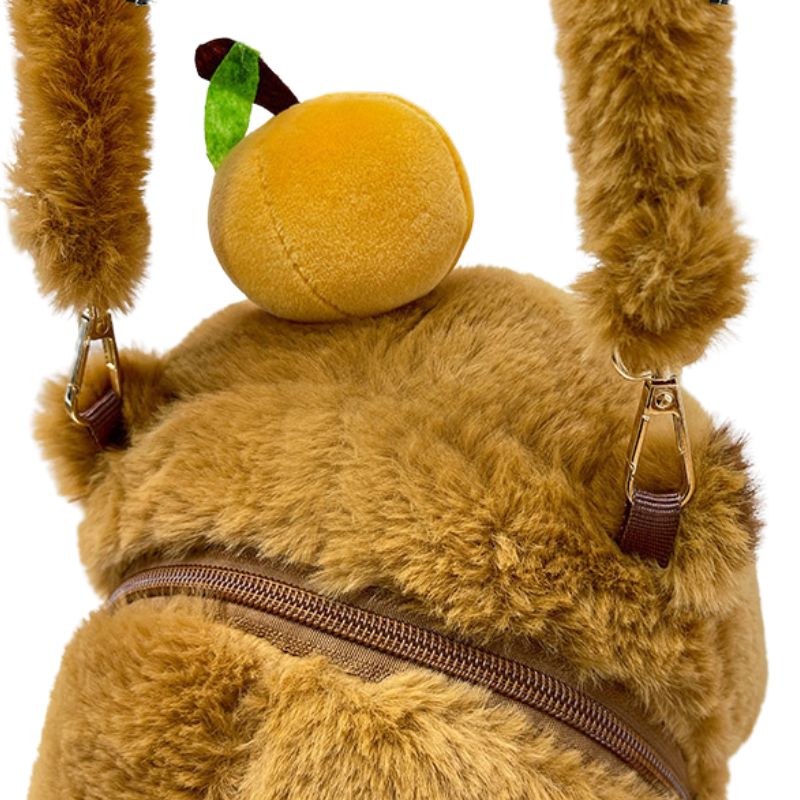 Mochila Infantil Pelúcia Capivara Mochila Infantil Pelúcia Capivara Loja do Bambino