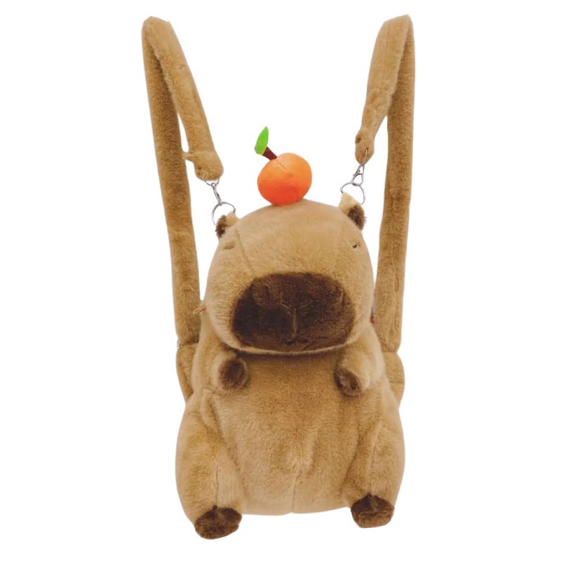 Mochila Infantil Pelúcia Capivara Mochila Infantil Pelúcia Capivara Loja do Bambino