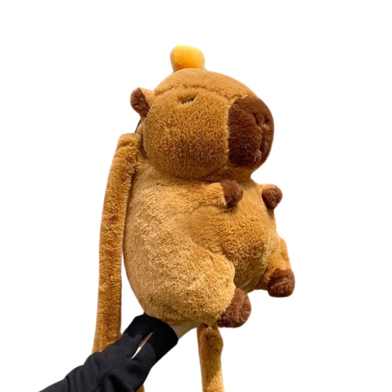Mochila Infantil Pelúcia Capivara Mochila Infantil Pelúcia Capivara Loja do Bambino