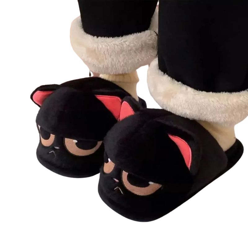 Pantufa Infantil Peluciada Gatinho Nojinho Pantufa Infantil Peluciada Gatinho Nojinho Loja do Bambino