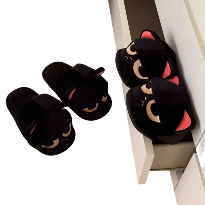 Pantufa Infantil Peluciada Gatinho Nojinho Pantufa Infantil Peluciada Gatinho Nojinho Loja do Bambino