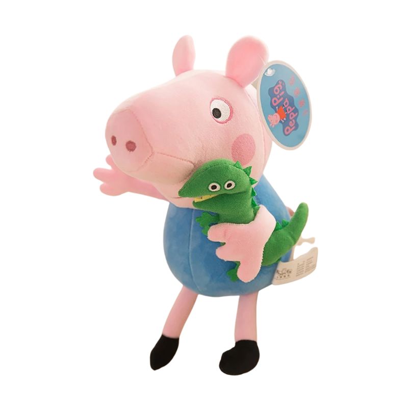Peppa Pig Pelúcia Peppa Pig Pelúcia Loja do Bambino Modelo 02 30cm
