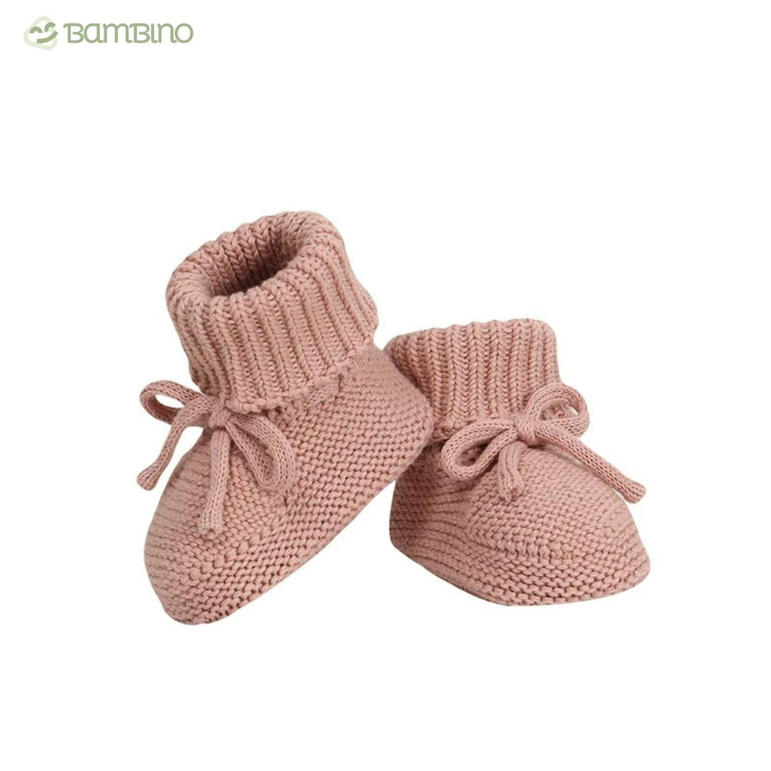 Sapatinho em Malha Artesanal para Bebês Sapatinho em Malha Artesanal para Bebês Loja do Bambino Rosa 9