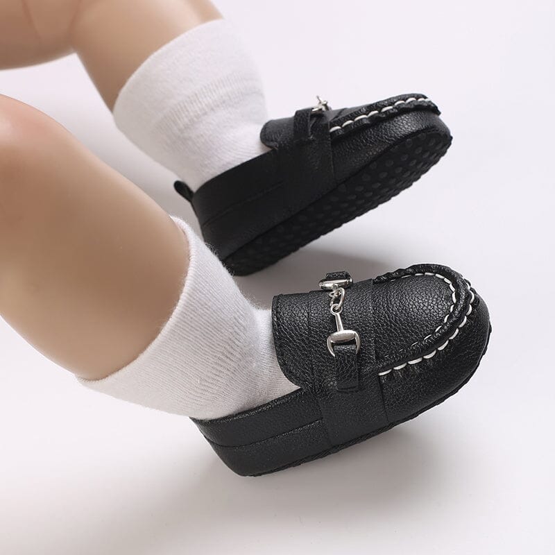 Sapato Mocassim em Couro para Bebê Sapato Mocassim em Couro para Bebê Loja do Bambino