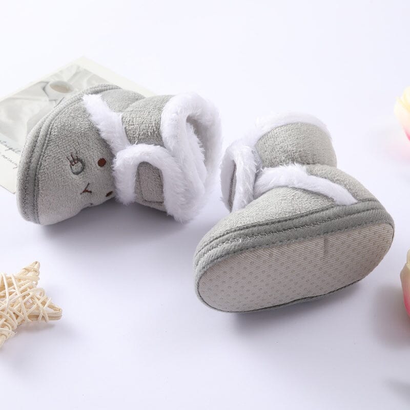 Botinha Inverno - Pantufinha Revestida de Lã Botinha Inverno - Pantufinha Revestida Lã Loja do Bambino