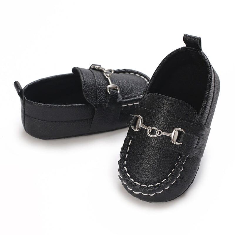 Sapato Mocassim em Couro para Bebê Sapato Mocassim em Couro para Bebê Loja do Bambino