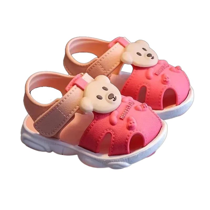 Sandália Bear Masculina para Bebê Sandália Bear Masculina para Bebê Loja do Bambino Rosa 6 a 9 meses (11.5cm)