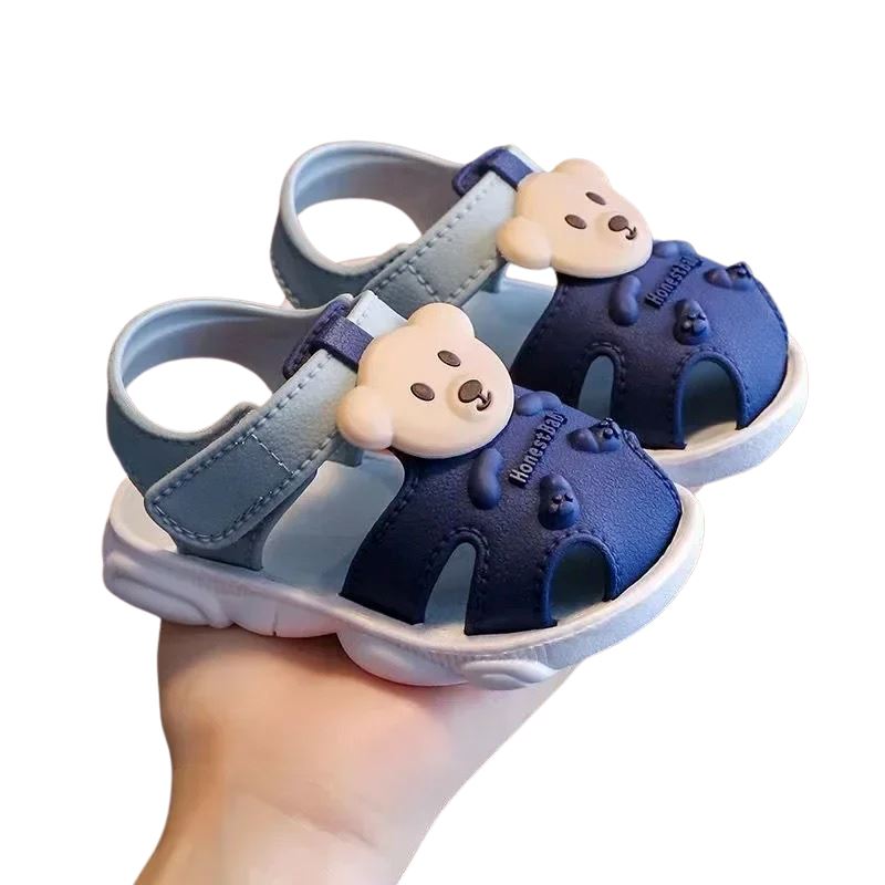 Sandália Bear Masculina para Bebê Sandália Bear Masculina para Bebê Loja do Bambino