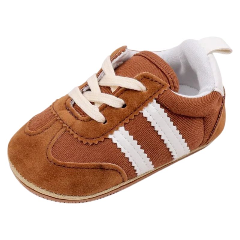 Sapatinho Casual Infantil para Bebê Sapatinho Casual Infantil para Bebê Loja do Bambino Marrom 0 a 6 (11cm)