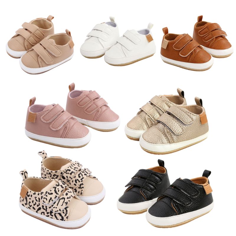 Sapato Infantil com Velcro Unissex para Bebês Sapato Infantil com Velcro Unissex para Bebês Loja do Bambino