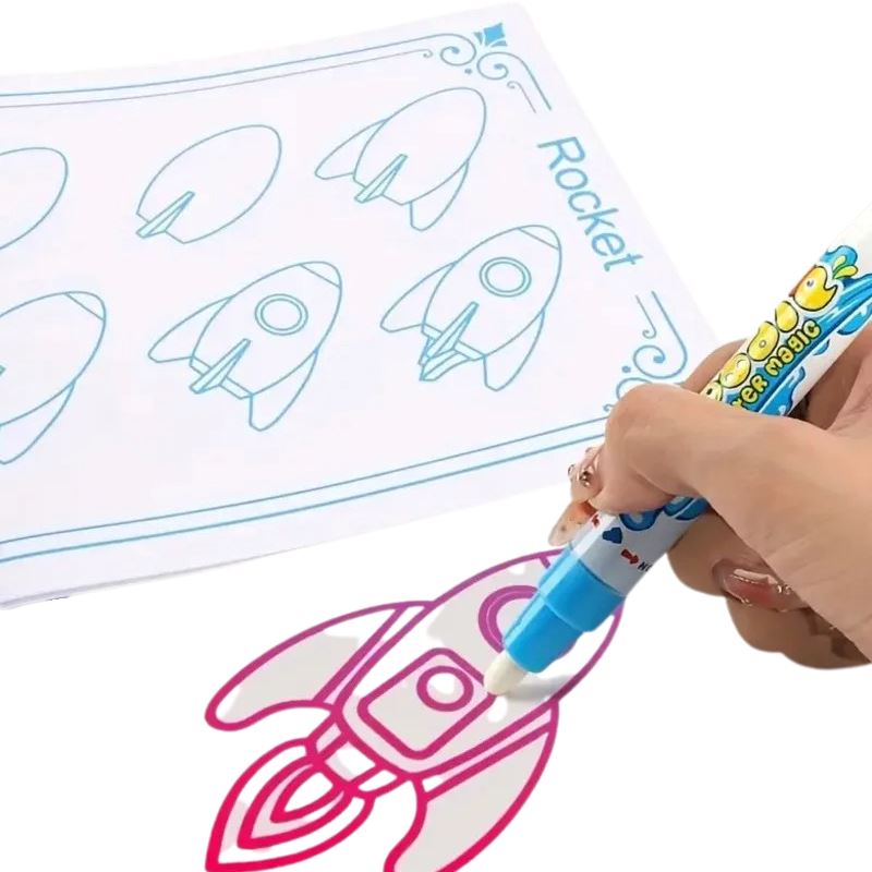 Tapete de Desenho Água Mágica + Canetas Mágicas Reutilizáveis para Crianças Tapete de Desenho Água Mágica + Canetas Mágicas Reutilizáveis para Criança Loja do Bambino
