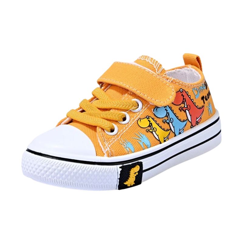 Tênis Casual Infantil Masculino Tênis Casual Infantil Masculino Loja do Bambino Amarelo 22 (13.5cm)