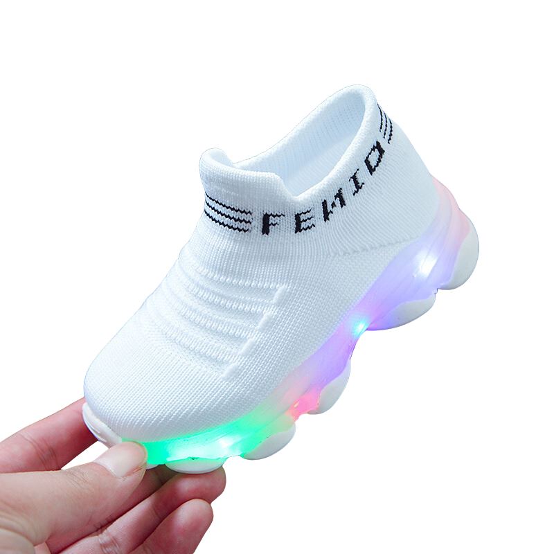 Tênis Casual Infantil com LED Tênis Casual Infantil com Led Loja do Bambino
