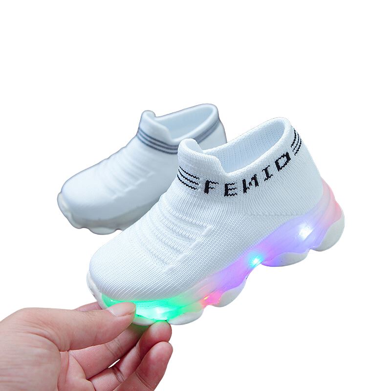 Tênis Casual Infantil com LED Tênis Casual Infantil com Led Loja do Bambino