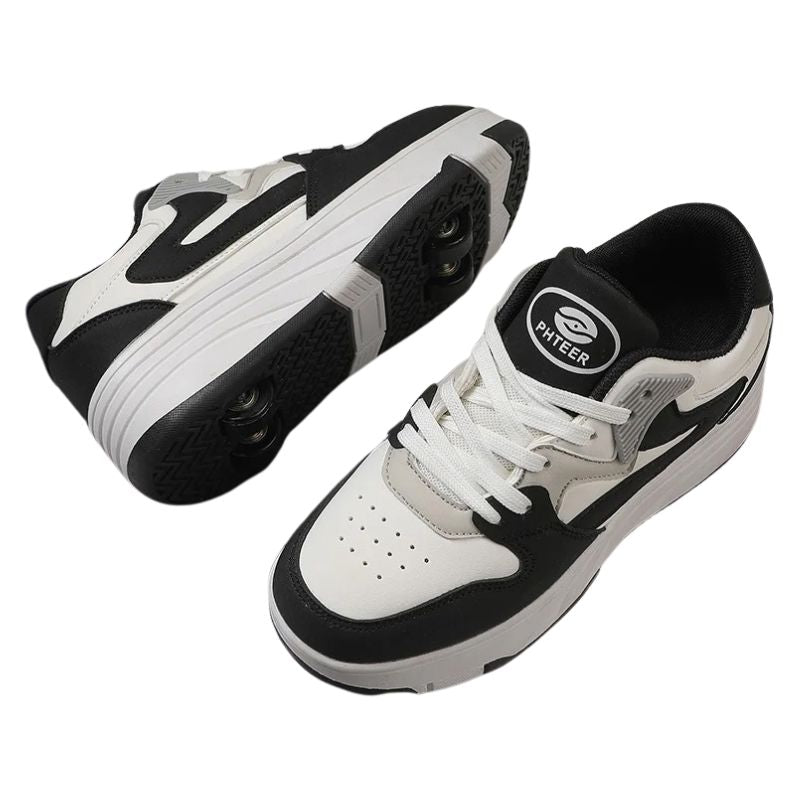 Tênis Infantil Casual com Rodinhas Tênis Infantil Casual com Rodinhas Loja do Bambino Preto 31 (20cm)