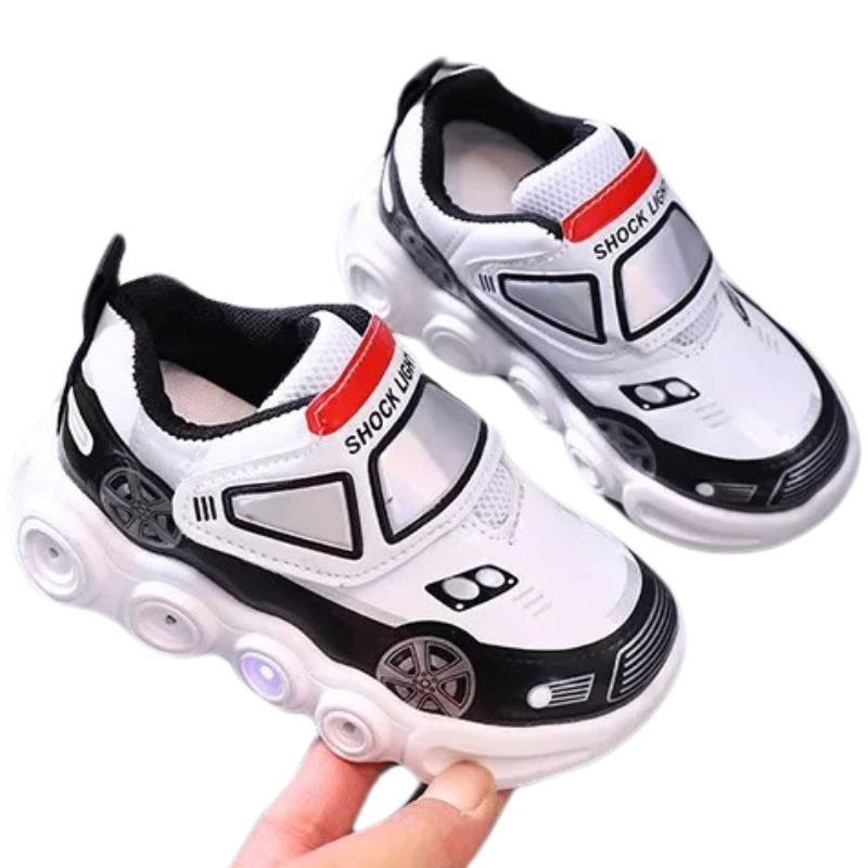 Tênis Infantil Com Luzinha Velcro Masculino Tênis Infantil Com Luzinha Velcro Masculino Loja do Bambino