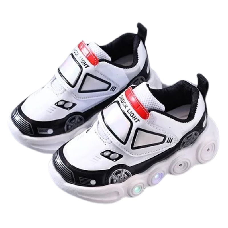 Tênis Infantil Com Luzinha Velcro Masculino Tênis Infantil Com Luzinha Velcro Masculino Loja do Bambino
