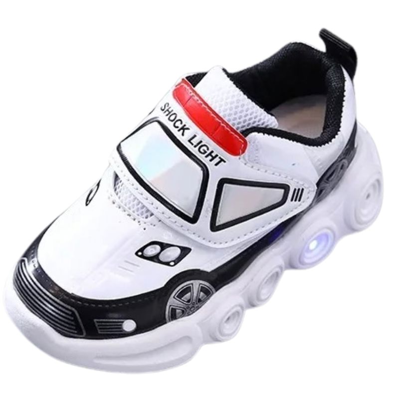 Tênis Infantil Com Luzinha Velcro Masculino Tênis Infantil Com Luzinha Velcro Masculino Loja do Bambino