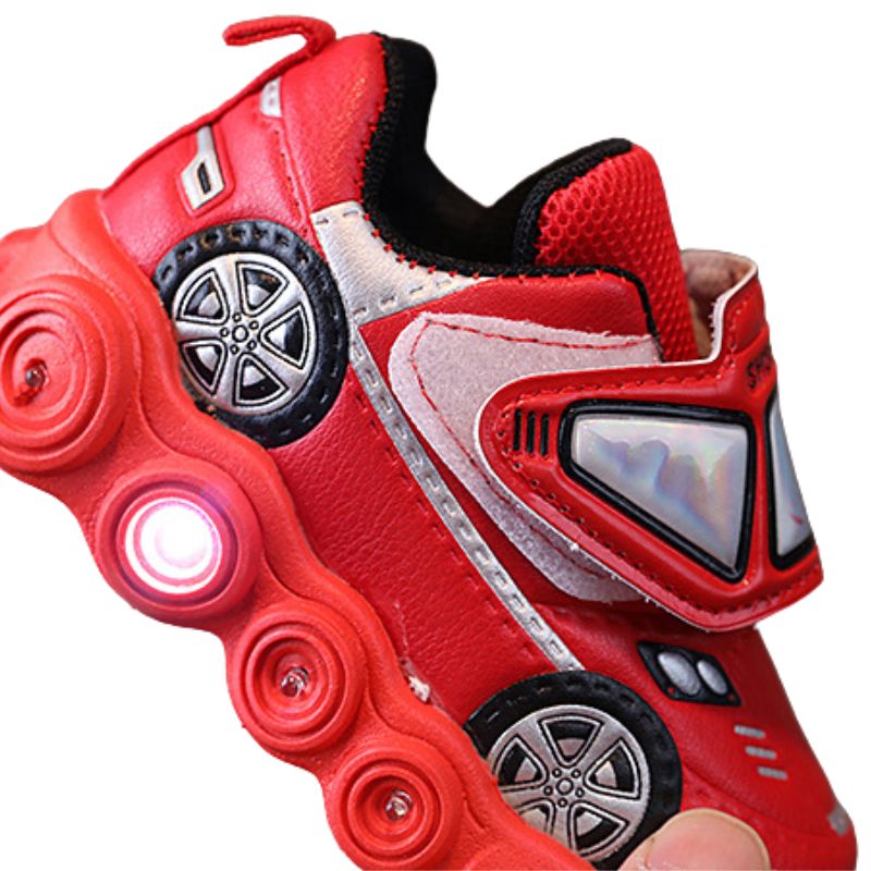 Tênis Infantil Com Luzinha Velcro Masculino Tênis Infantil Com Luzinha Velcro Masculino Loja do Bambino