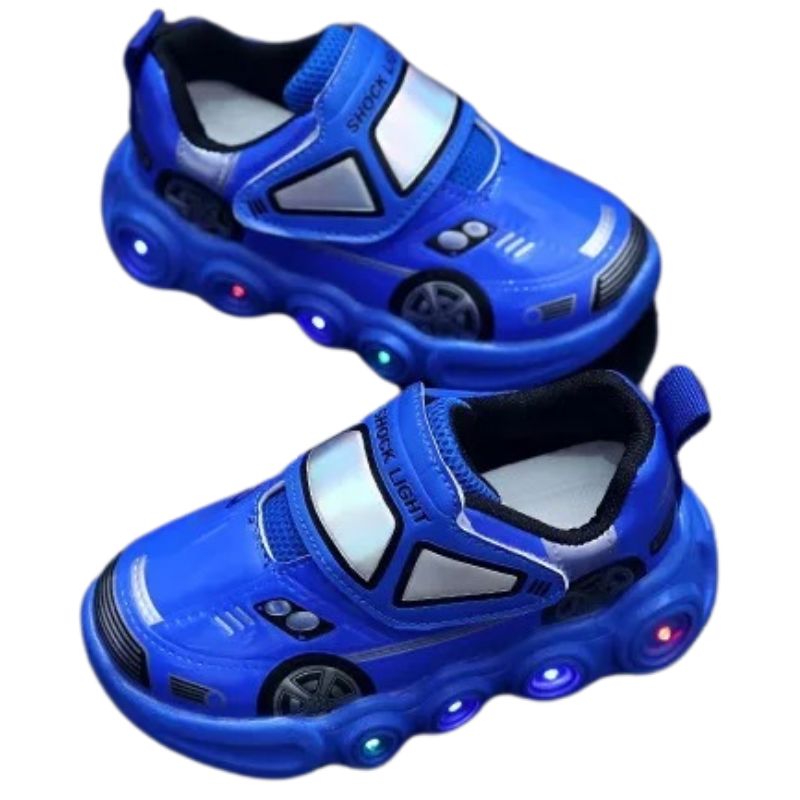 Tênis Infantil Com Luzinha Velcro Masculino Tênis Infantil Com Luzinha Velcro Masculino Loja do Bambino