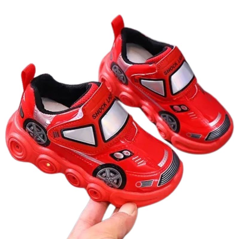 Tênis Infantil Com Luzinha Velcro Masculino Tênis Infantil Com Luzinha Velcro Masculino Loja do Bambino