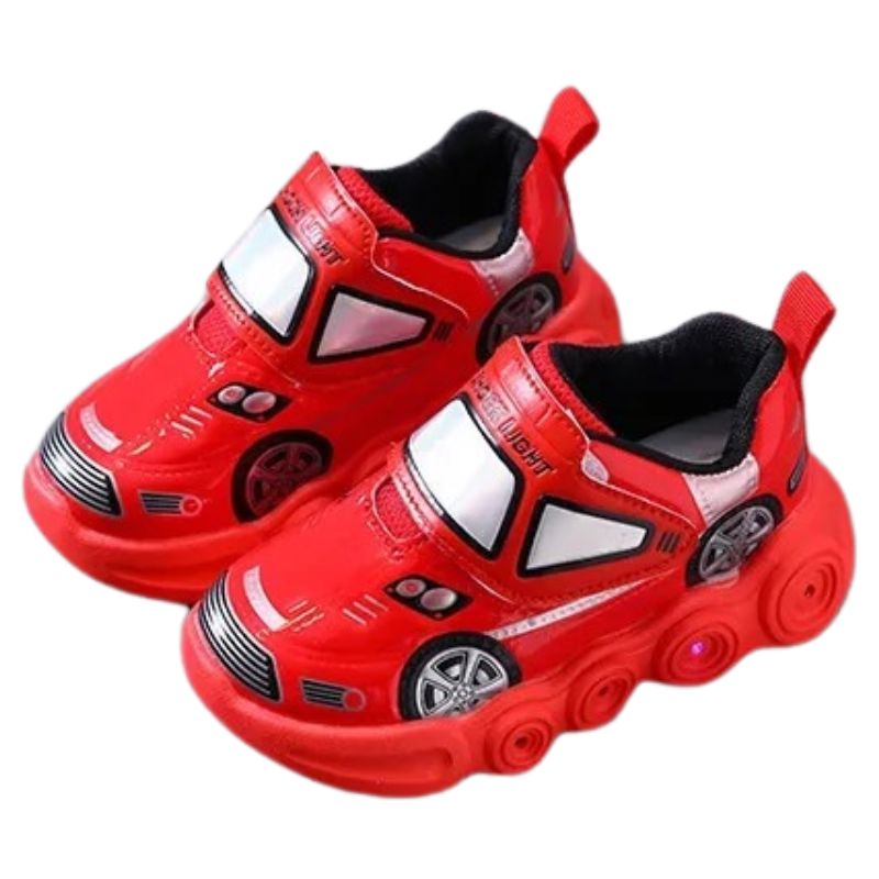 Tênis Infantil Com Luzinha Velcro Masculino Tênis Infantil Com Luzinha Velcro Masculino Loja do Bambino