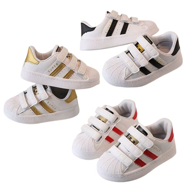 Tênis Infantil Com Velcro Unissex Tênis Infantil Com Velcro Unissex Loja do Bambino
