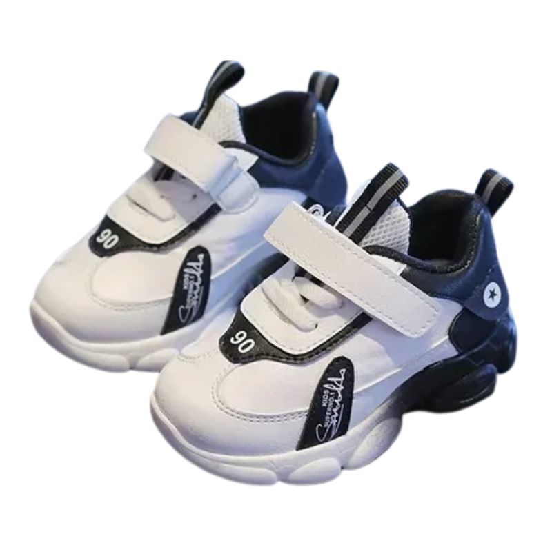 Tênis Infantil Com Velcro e Cadarço Tênis Infantil Com Velcro e Cadarço Loja do Bambino