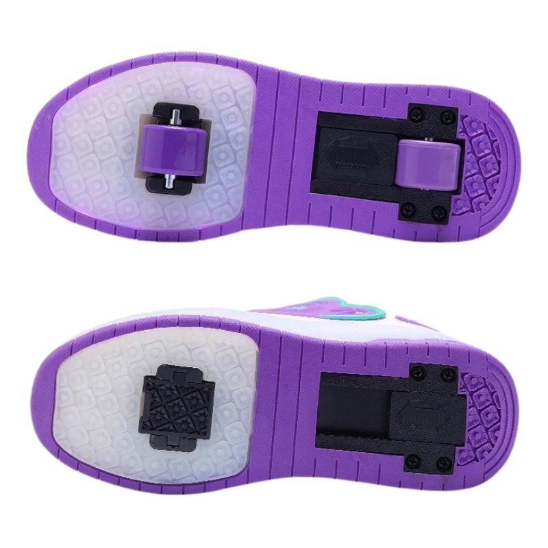 Tênis Infantil Feminino Rodinha com Luz LED Tênis Infantil Feminino Rodinha com Luz LED Loja do Bambino
