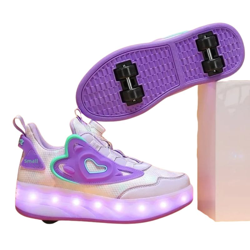 Tênis Infantil Feminino Rodinha com Luz LED Tênis Infantil Feminino Rodinha com Luz LED Loja do Bambino