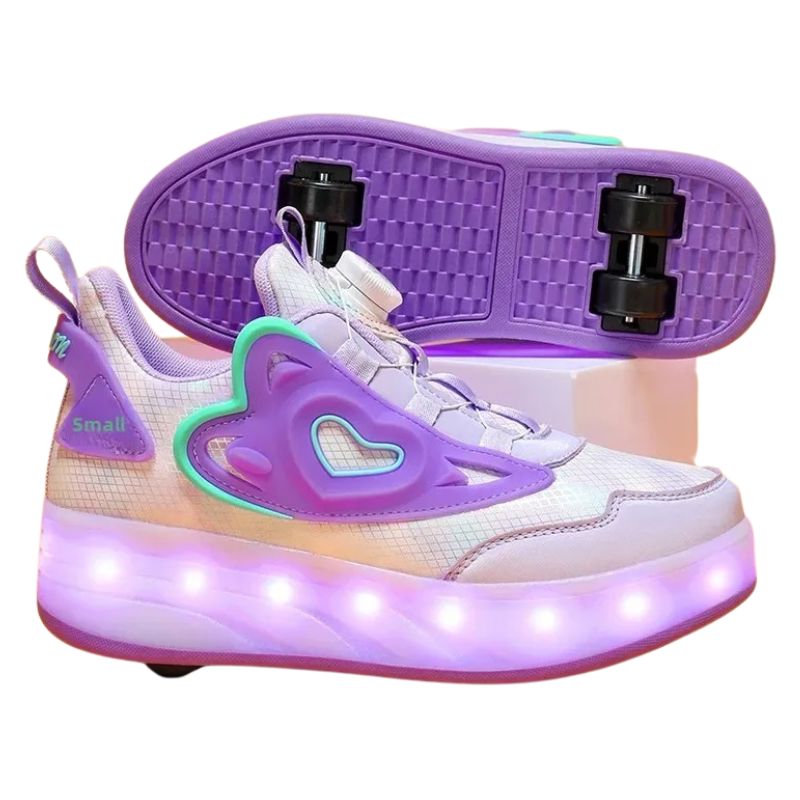 Tênis Infantil Feminino Rodinha com Luz LED Tênis Infantil Feminino Rodinha com Luz LED Loja do Bambino