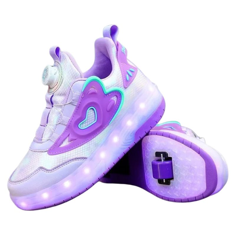 Tênis Infantil Feminino Rodinha com Luz LED Tênis Infantil Feminino Rodinha com Luz LED Loja do Bambino