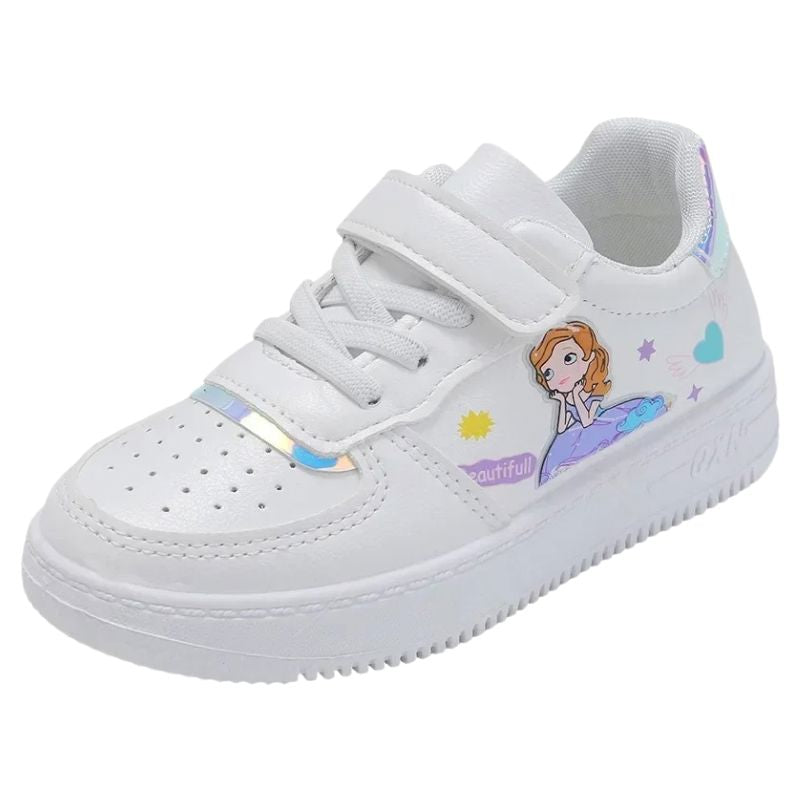 Tênis Infantil Feminino com Velcro Tênis Infantil Feminino com Velcro Loja do Bambino