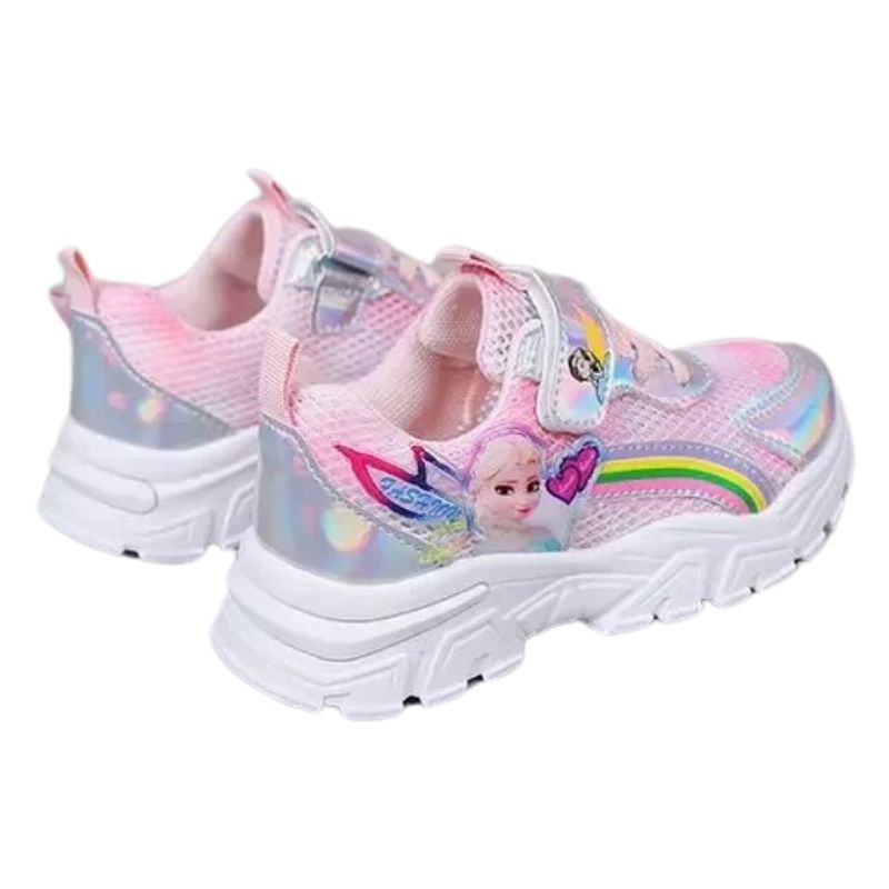 Tênis Infantil Frozen Velcro e Cadarço Feminino Tênis Infantil Frozen Velcro e Cadarço Feminino Loja do Bambino