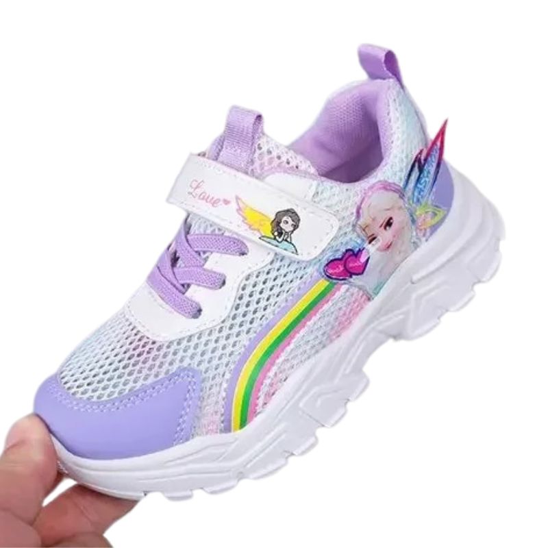 Tênis Infantil Frozen Velcro e Cadarço Feminino Tênis Infantil Frozen Velcro e Cadarço Feminino Loja do Bambino