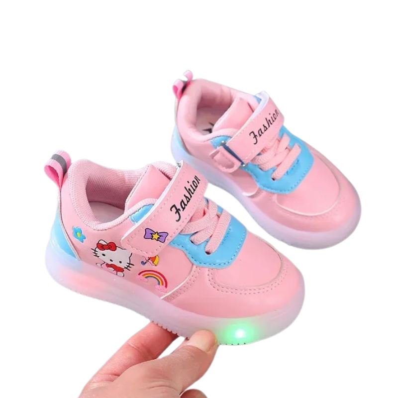 Tênis Infantil Hello Kitty para Crianças Tênis Infantil Hello Kitty para Crianças Loja do Bambino