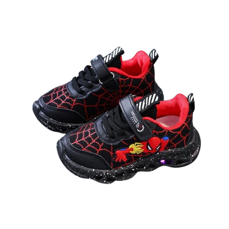 Tênis Infantil Homem-Aranha Tênis Infantil Homem-Aranha Loja do Bambino Preto 21 (13.5cm)