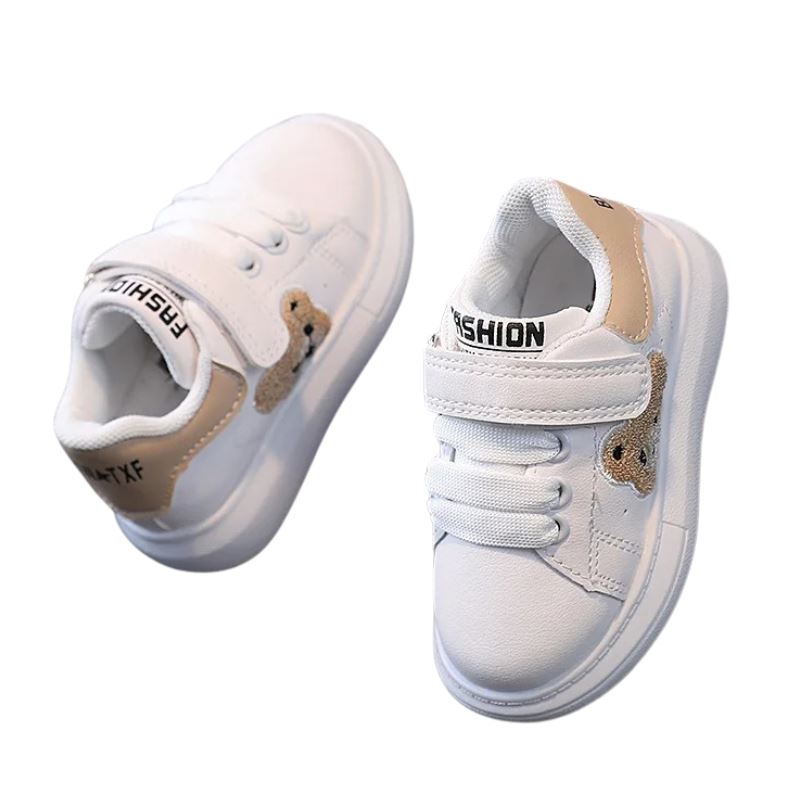 Tênis Infantil Unissex Panda Tênis Infantil Unissex Panda Loja do Bambino Bege 21 (13.5cm)