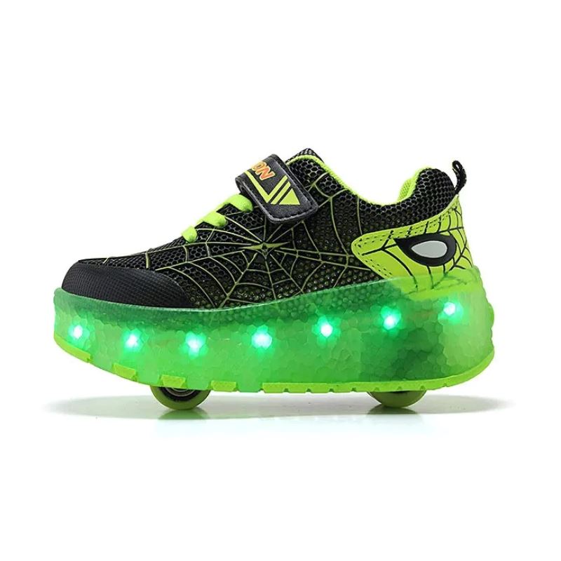 Tênis Infantil com Rodinhas e Luzes Personalizado Homem Aranha Tênis Infantil com Rodinhas e Luzes Personalizado Homem Aranha Loja do Bambino