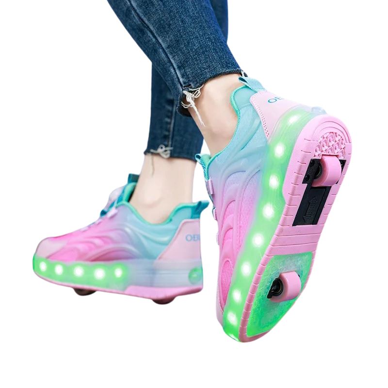 Tênis Infantil com Rodinhas e Luzes Tênis Infantil com Rodinhas e Luzes Loja do Bambino