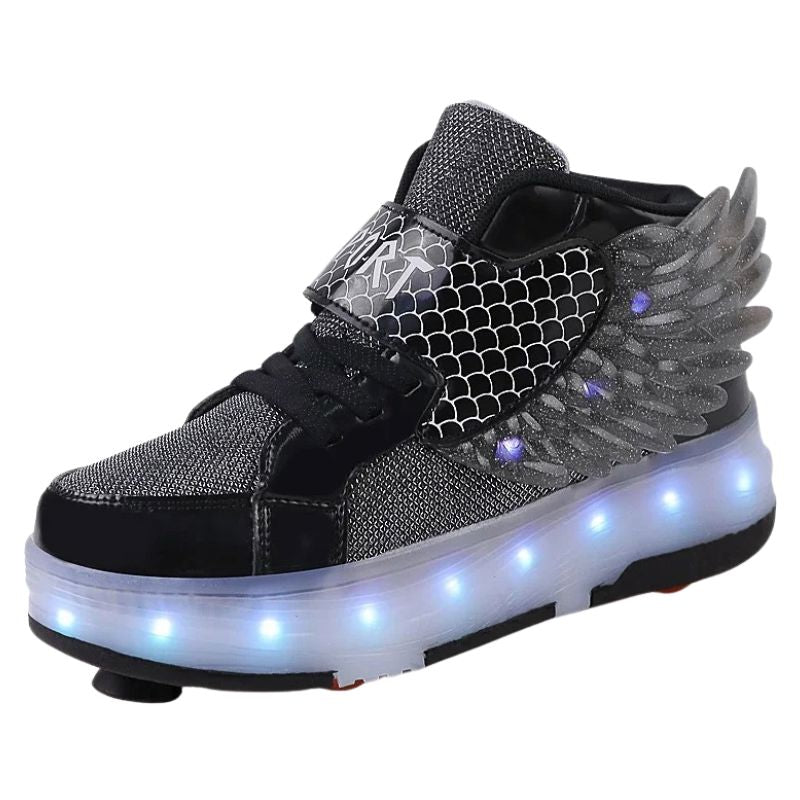 Tênis Infantil de Rodinha com Luz LED Recarregável Sport Tênis Infantil de Rodinha com Luz LED Recarregável Sport Loja do Bambino