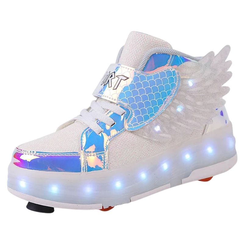 Tênis Infantil de Rodinha com Luz LED Recarregável Sport Tênis Infantil de Rodinha com Luz LED Recarregável Sport Loja do Bambino