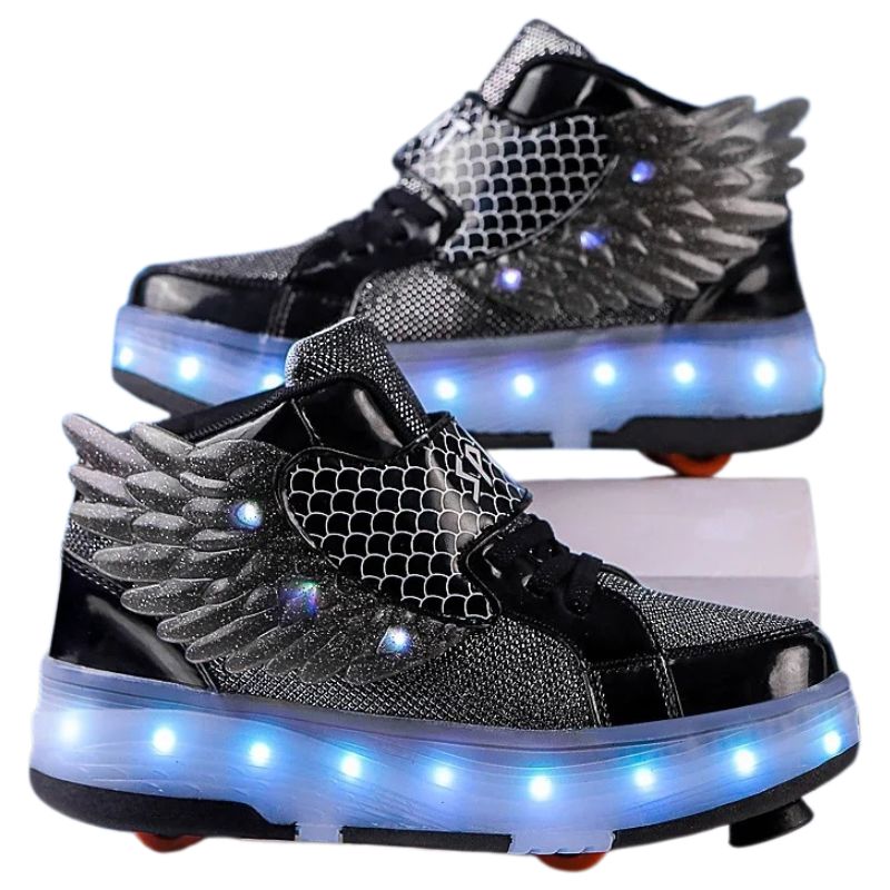 Tênis Infantil de Rodinha com Luz LED Recarregável Sport Tênis Infantil de Rodinha com Luz LED Recarregável Sport Loja do Bambino