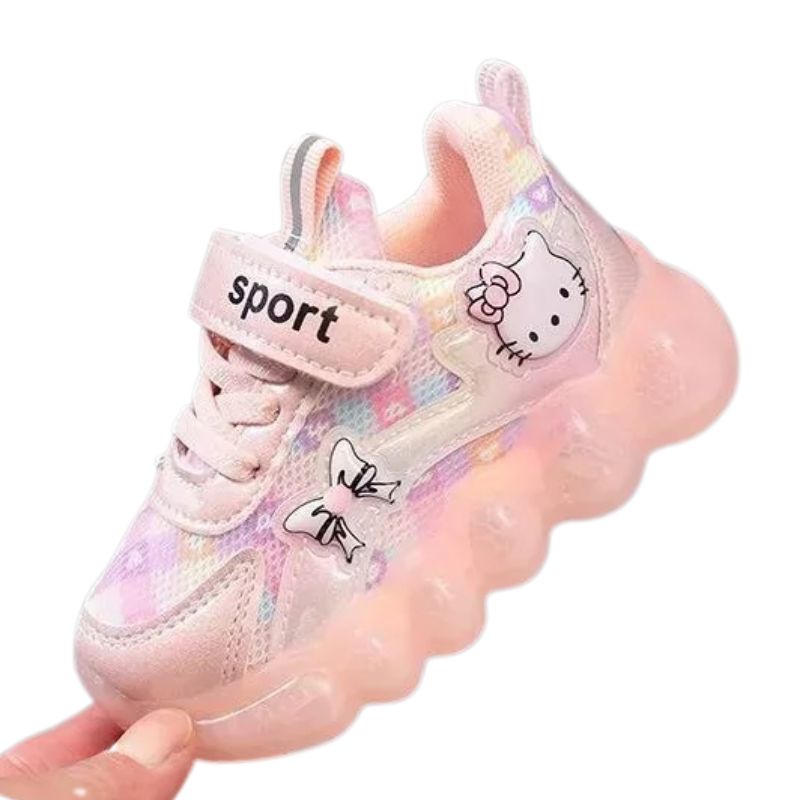 Tênis Hello Kitty com Led Infantil Tenis Hello Kitty com Led Infantil Loja do Bambino